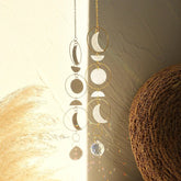 Attrape-soleil en nacre avec phases de lune